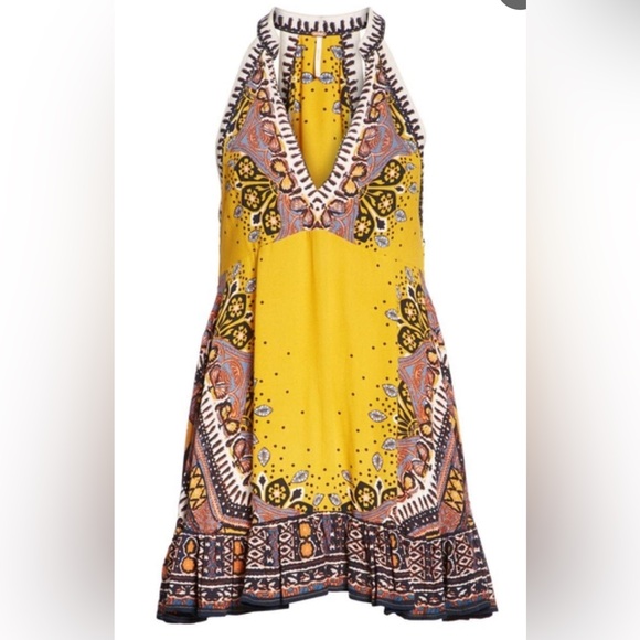 Free People Steal The Sun boho dress. Size XS - Picture 2 of 7